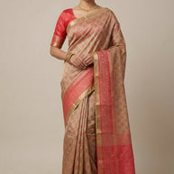 Festive Elegance Jacquard Silk Saree With Blouse Piece | MDW-AMAYA