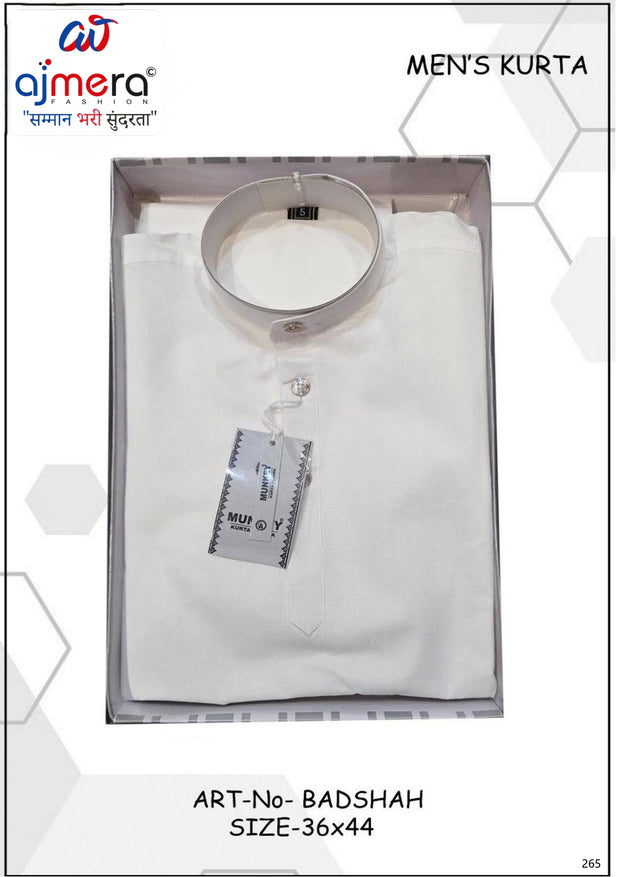 Premium Men's Kurta for Festive & Traditional Wear | JDW-BAADSHAN