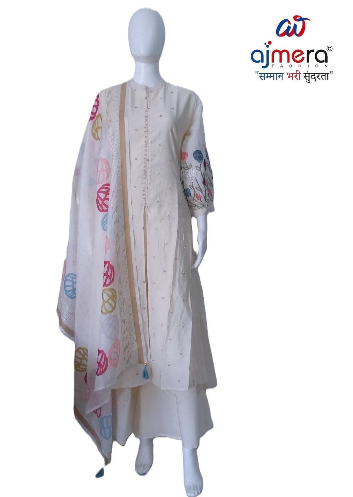 Elegant Designer Palmera Kurti Set for Women | MIK-170B