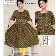 Designer Trendy Ethnic Kurti for Women | SDE-2576