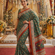 Graceful Printed Saree with Blouse Piece for Modern Ethnic Fashion | RMF-BRIDAL VOL-4