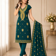 Elegant Jaam Premium Unstitched Suit Material | RPY-RIVER SPACE-5