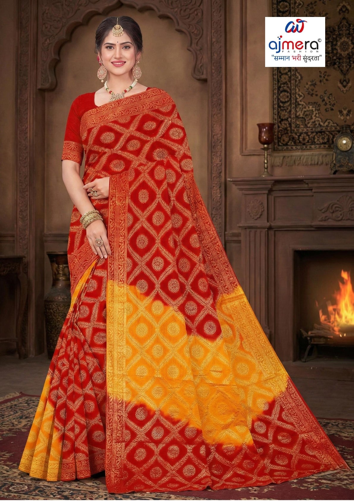 Soft Cotton Saree with Blouse Piece for Premium Ethnic and Traditional Wear | TLS-POORNIMA BP