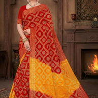 Soft Cotton Saree with Blouse Piece for Premium Ethnic and Traditional Wear | TLS-POORNIMA BP