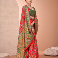Palmera Saree Manufacturer and Palmera Saree Supplier | ALL-NARMADA-116