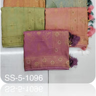 Luxury Jacquard Silk Saree with Blouse Piece for Wedding & Party Wear | SBV-SS-5-1096