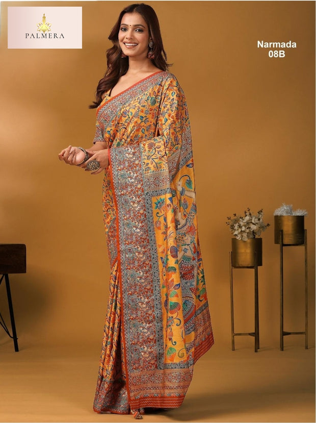 Palmera Saree Manufacturer and Palmera Saree Supplier | ALL-NARMADA-08