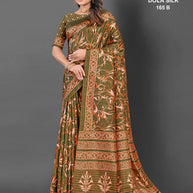 Dola Silk Blended Silk Saree with Blouse for Premium Ethnic and Designer Wear | ALL-DOLA SILK-165