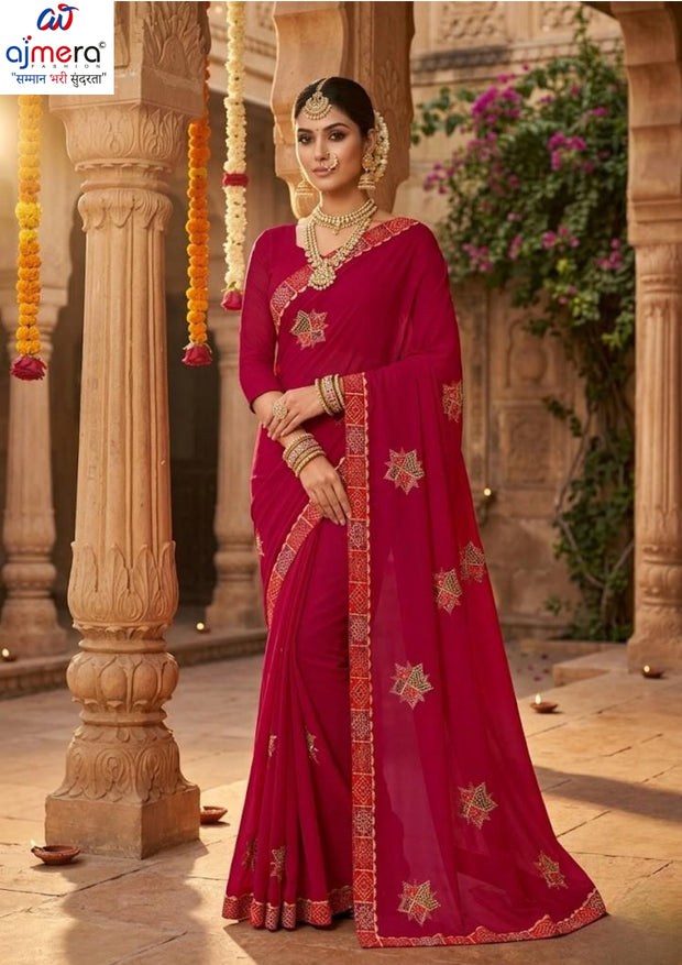 Lycra Dyed Matching Saree with Blouse Piece for Premium Ethnic and Traditional Wear | SRS-MASTI TIME