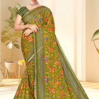 Stylish Printed Saree with Blouse Piece for Traditional Celebrations | SNR-COLGATE