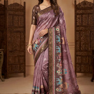 Digital Print Saree with Blouse Piece for Premium Ethnic and Traditional Wear | STG-SUTLEJ