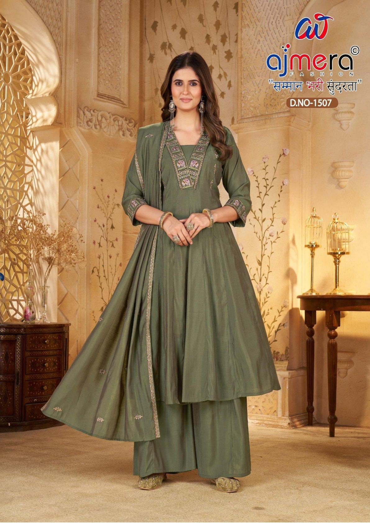 Designer Heritage Kurti Set for Women | JMH-1507