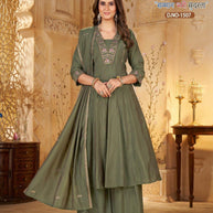 Designer Heritage Kurti Set for Women | JMH-1507