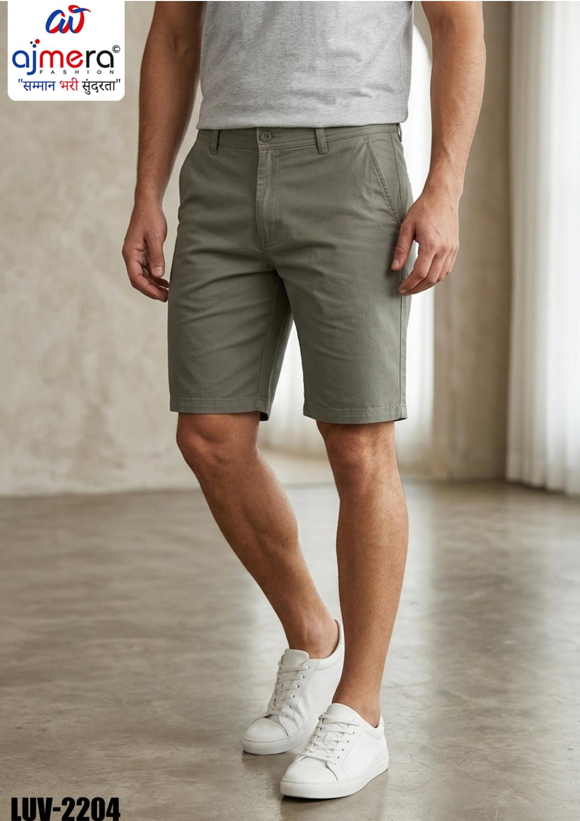Premium Men's Capri for Casual & Everyday Wear | LUV-2204