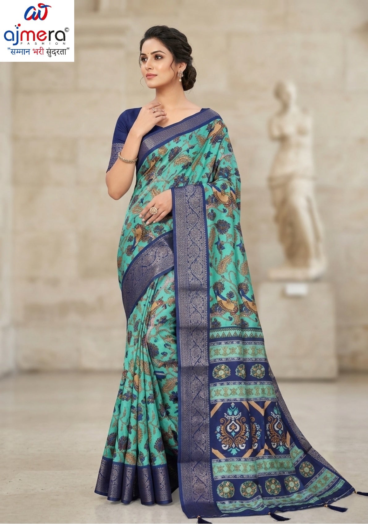 Designer Printed Saree with Blouse Piece for Special Occasions | RDD-VARSHINI VOL-08