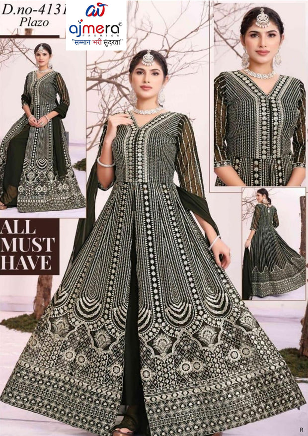 Designer Georgette Gown for Women | KTX-4131-XXL