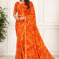 Contemporary Printed Saree with Blouse Piece for Premium Wear  | RDD-BHOOMI VOL-03