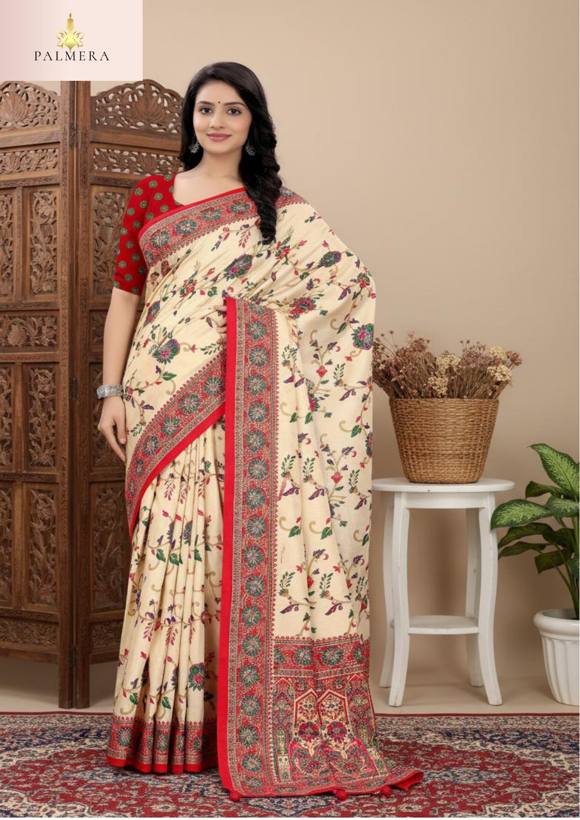 Ganga Silk Saree with Blouse for Premium Ethnic and Designer Wear | ALL-GANGA-31