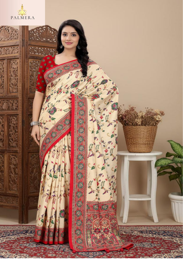 Ganga Silk Saree with Blouse for Premium Ethnic and Designer Wear | ALL-GANGA-31