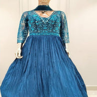 Designer Net Gown for Women | YVD-YDW205P