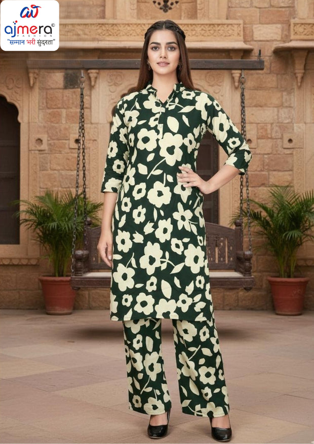 Designer Dimpal Ethnic Kurti Set for Women | KRJ-DIMPAL
