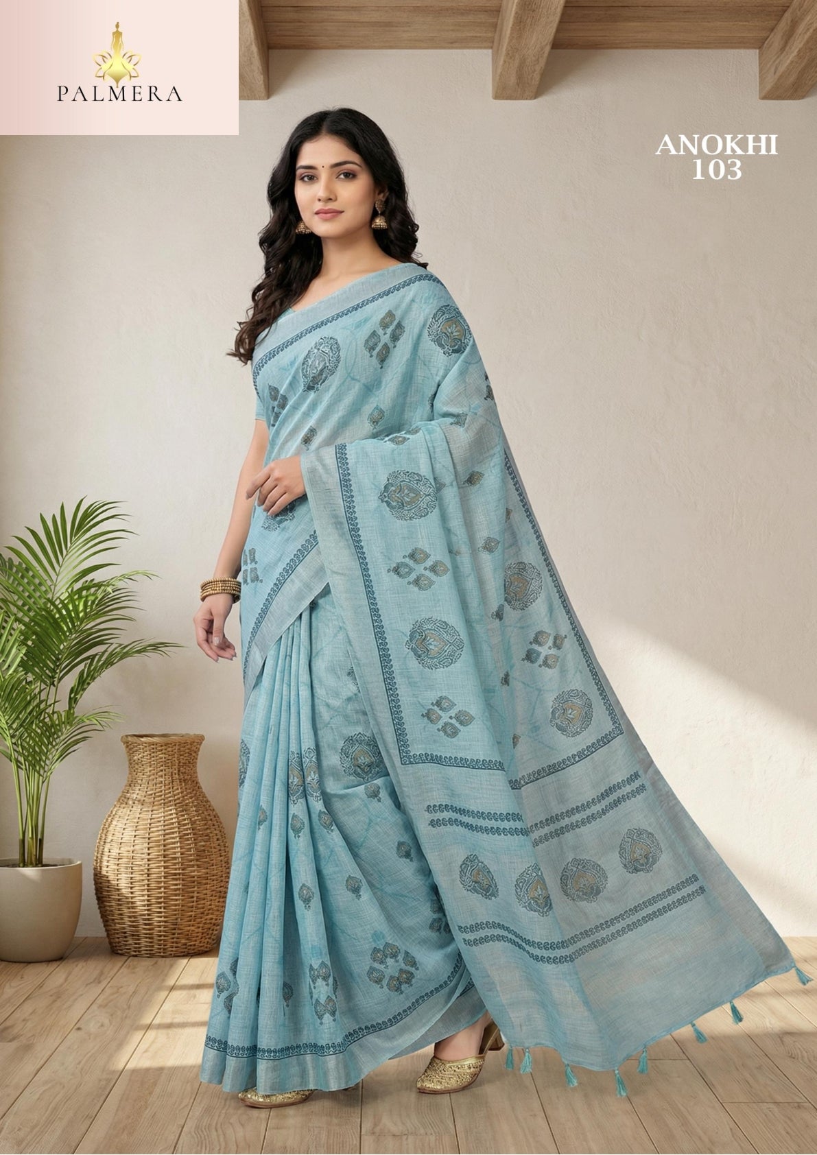 Anokhi Cotton Silk Saree with Blouse for Premium Ethnic Fashion | ALL-ANOKHI VOL-01