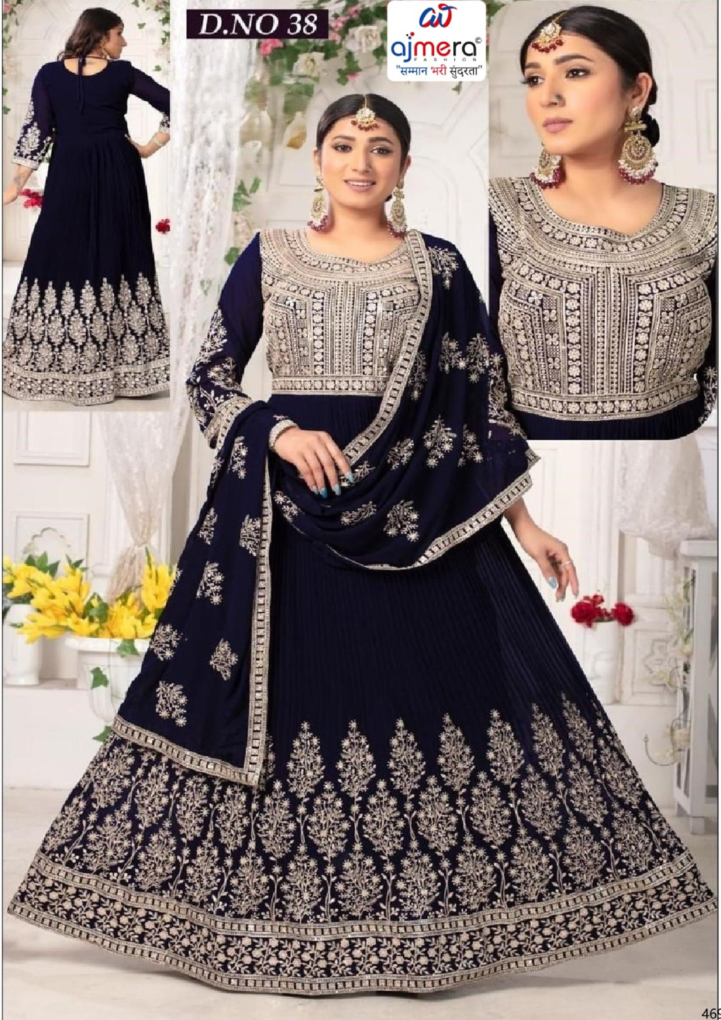 Elegant Jorjet Designer Party Wear Gown for Women | KTX-38