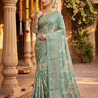Contemporary Printed Saree with Blouse Piece for Premium Wear | TTS-HEENA VOL-30