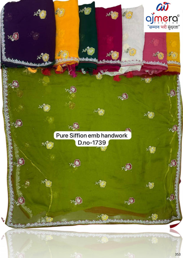 Handwork Heritage Saree Wholesaler and Heritage Saree Supplier | SXS-1739