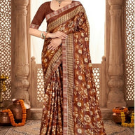 Premium Printed Saree with Matching Blouse Piece for Ethnic Elegance | TTS-GULSHAN VOL-8