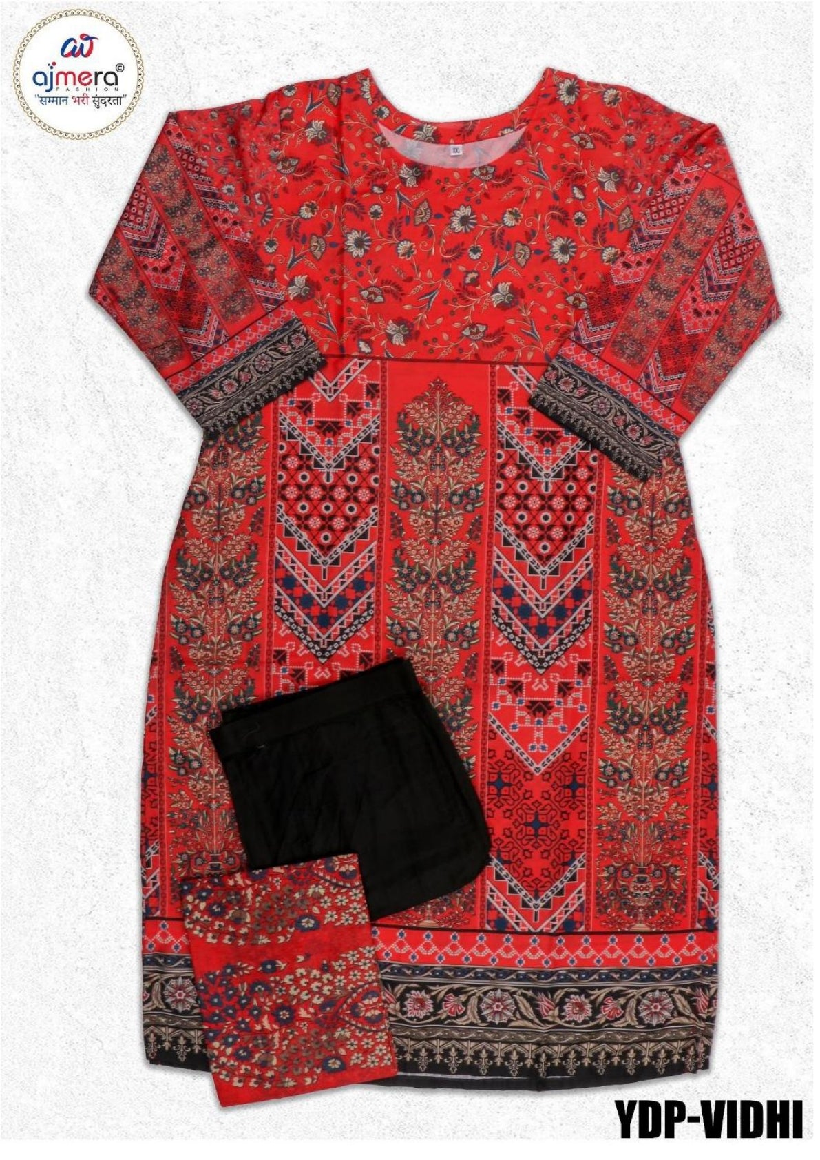Designer Kurti Pant Dupatta Set for Women | YDP-VIDHI
