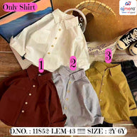 Kids Shirt Wholesale in Surat | SYA-11852-LEM43