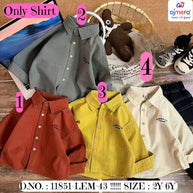 Kids Shirt Wholesale in Surat | SYA-11851-LEM43