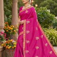 Buy Dyed Matching Saree in Bulk with Blouse Piece for Premium Ethnic and Traditional Wear | VKM-ODELA