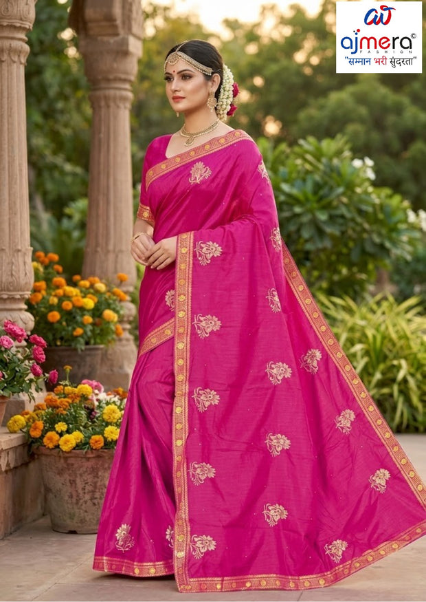 Buy Dyed Matching Saree in Bulk with Blouse Piece for Premium Ethnic and Traditional Wear | VKM-ODELA