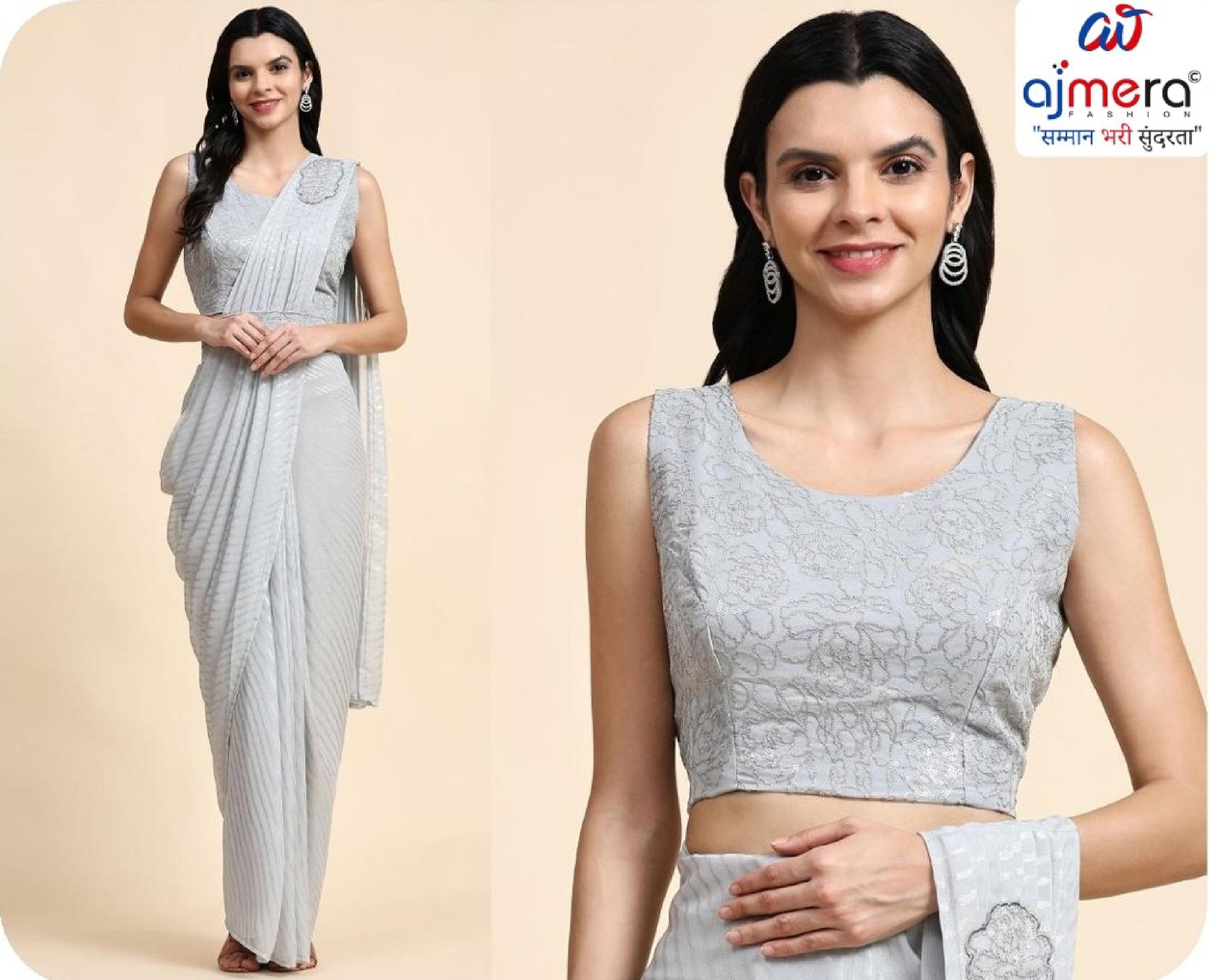 Wholesale Wedding Gown Designer Georgette Gown for Women | ATZ-A284