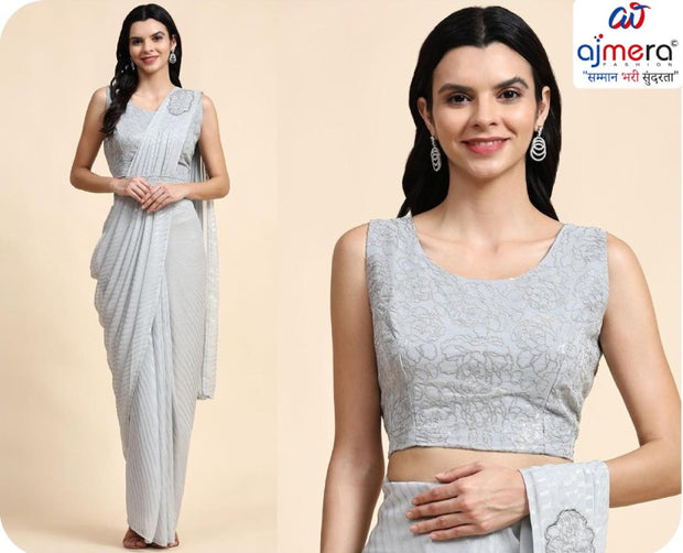 Wholesale Wedding Gown Designer Georgette Gown for Women | ATZ-A284