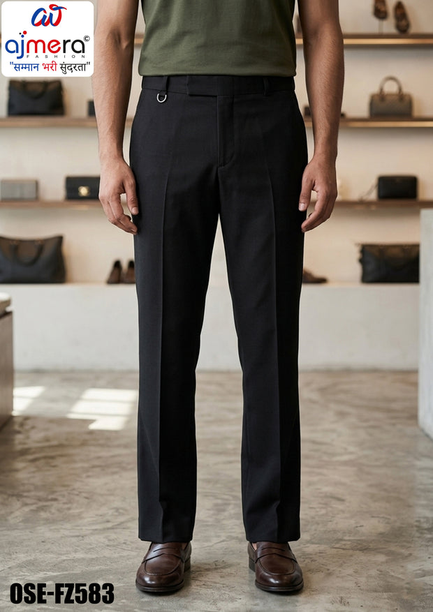 Premium Men's Formal Pant for Office & Business Wear | OSE-FZ583