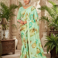 Premium Printed Saree with Matching Blouse Piece for Ethnic Elegance | RDD-GULISTA
