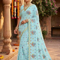 Designer Cotton Saree with Without Blouse for Premium Ethnic and Traditional Wear | PJA-GAJAL