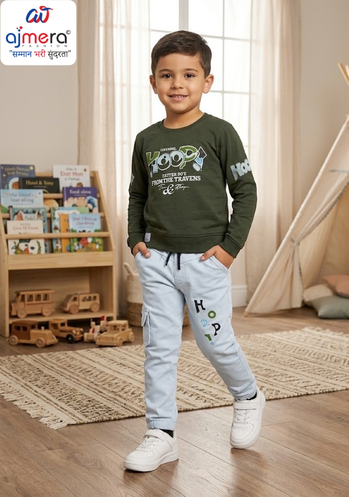 Wholesale Boys T-Shirt & Pant Set | KFL-1123-1