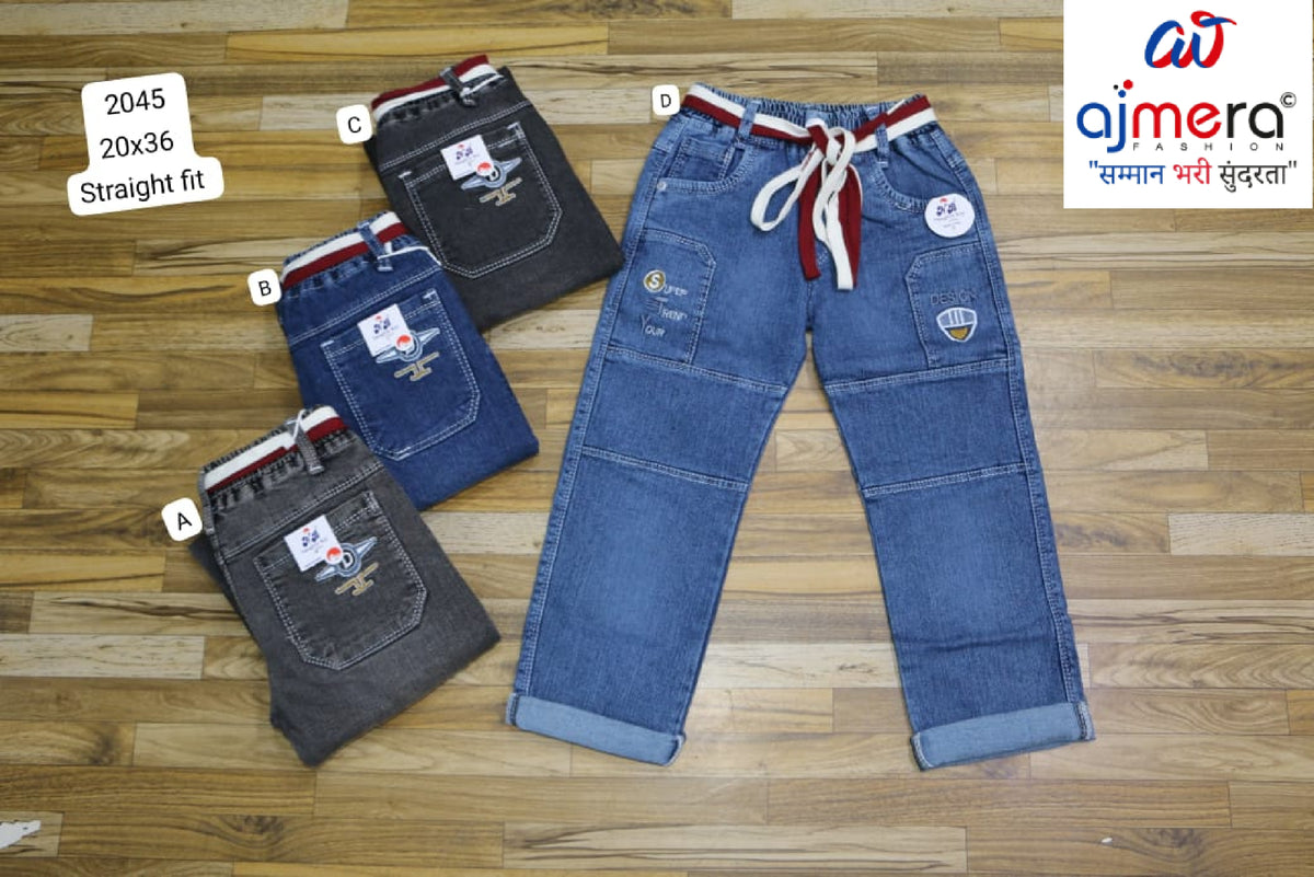 Kids Denim Pant Wholesale in Surat | JDP-2045-20X30