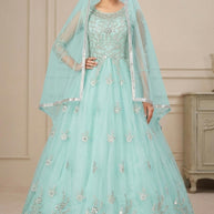 Designer Net Gown for Women | KTX-68101