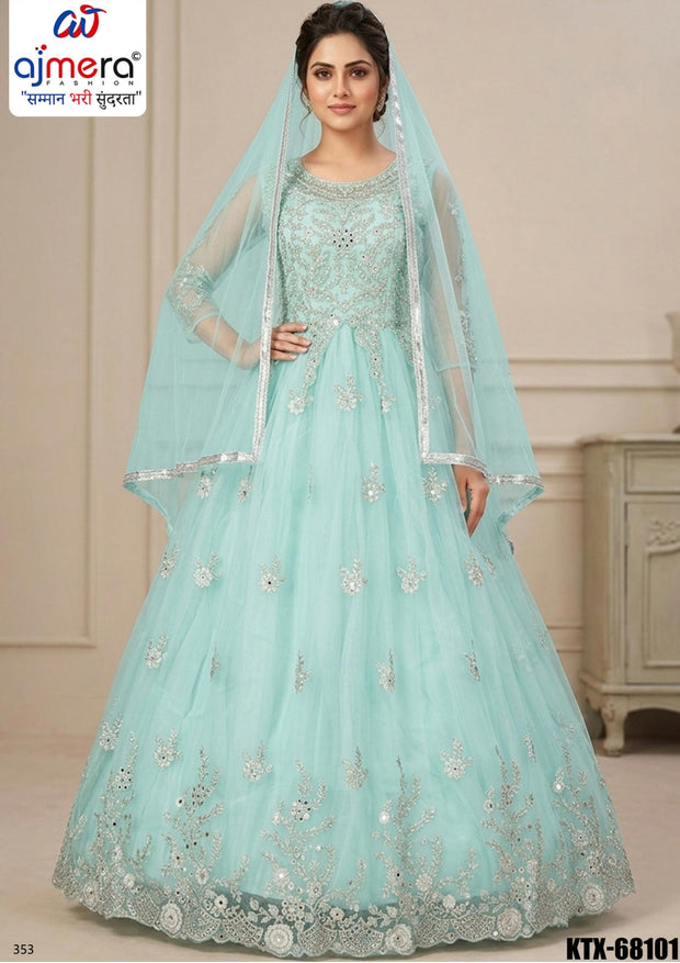 Designer Net Gown for Women | KTX-68101