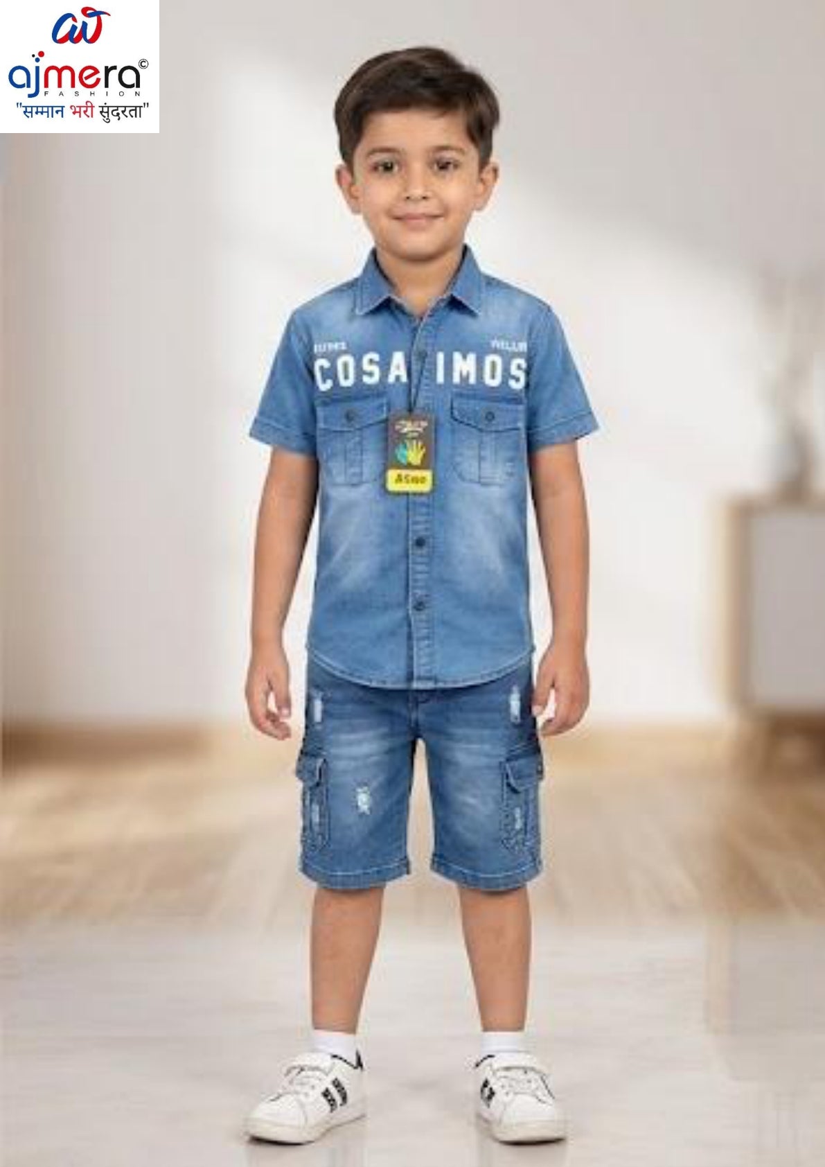 Wholesale Boys Jaam Cotton Shirt Collection | VNA-N266
