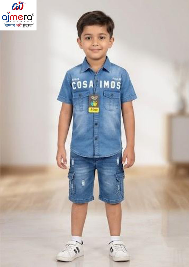 Wholesale Boys Jaam Cotton Shirt Collection | VNA-N266