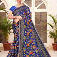 Elegant Printed Saree with Designer Blouse Piece for Festive Wear  | SNR-PREMA