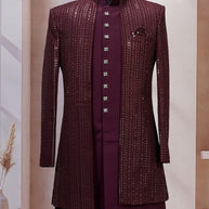 Premium Men's Indo Western for Wedding & Party Wear | SNA-MIN11557