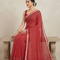 Stylish Printed Saree with Blouse Piece for Traditional Celebrations | RMF-PARI VOL-7