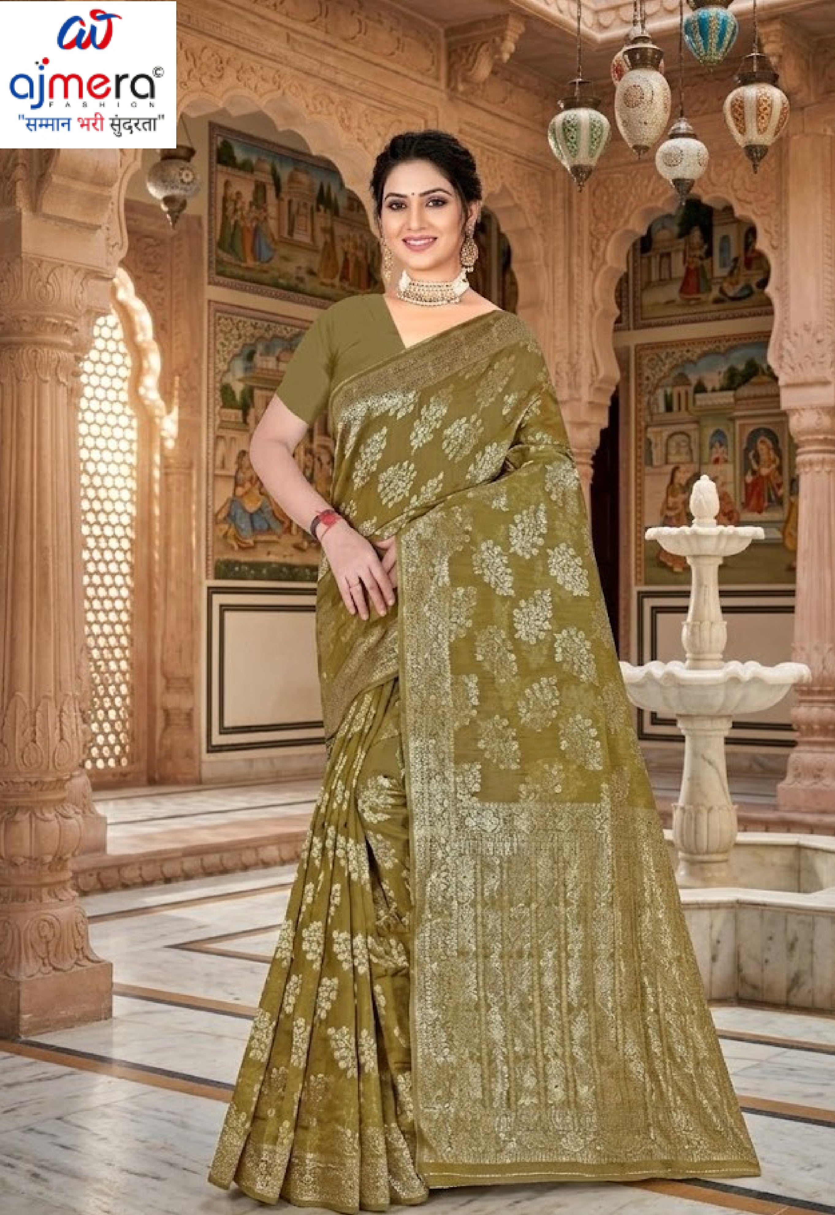 Sophisticated Rapier Silk Matching Saree With Blouse Piece | DBU-SHILPA QUEEN